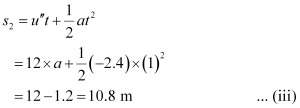 NCERT Solutions Class 11 Physics Chapter 2 - Motion in a Straight Line